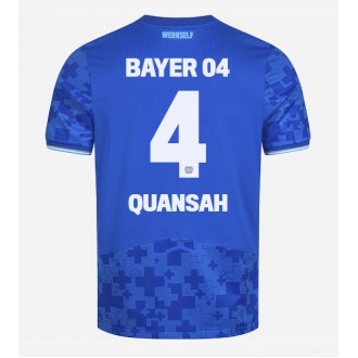 Bayer Leverkusen Jarell Quansah #4 Tredjedrakt 2025-26 Kortermet Bayer Leverkusen Jarell Quansah #4 Tredjedrakt 2025-26 Kortermet